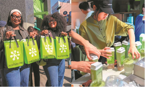 Chinese tea brands taste success on US main streets