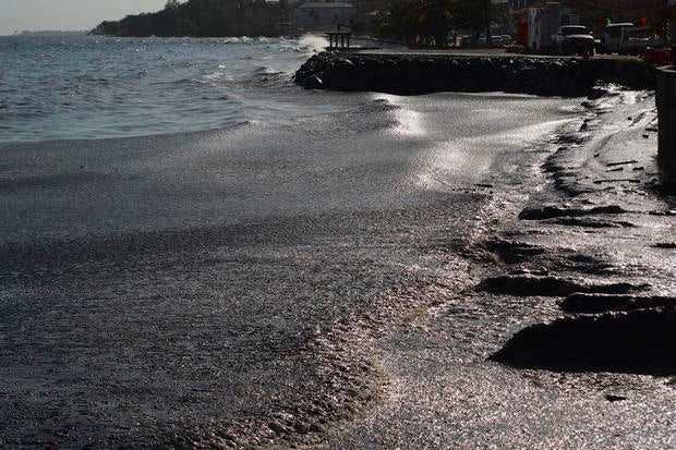 TRINIDAD AND TOBAGO-ENVIRONMENT-ACCIDENT-OIL-SPILL 