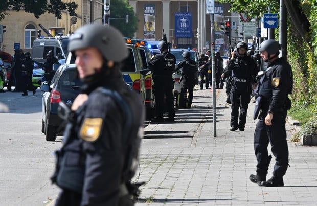 Police operation in Munich 