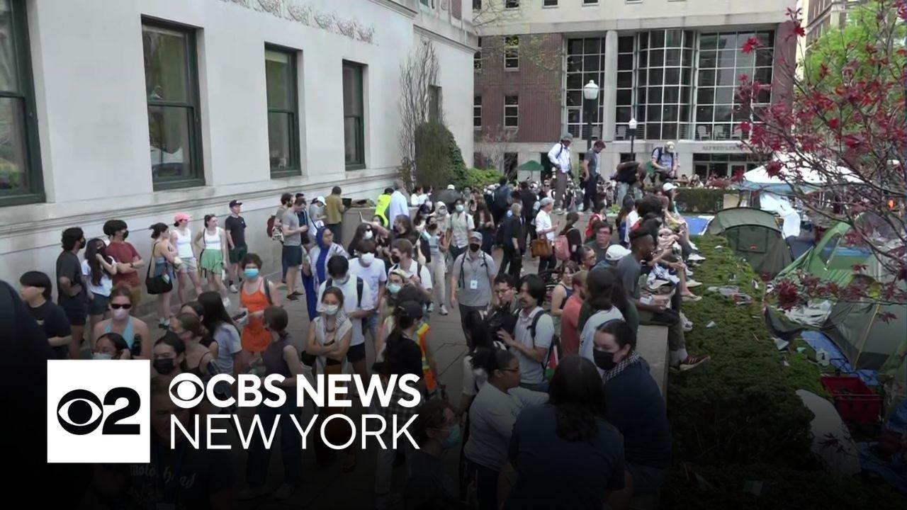 Tensions rise at Columbia protests after deadline to clear encampment passes. Here's where things stand.